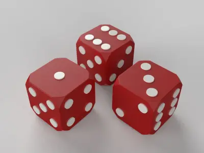 Printable Dice 3D print model
