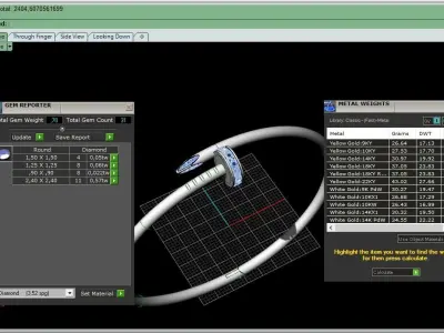 Bracelets 21 size 3D print model