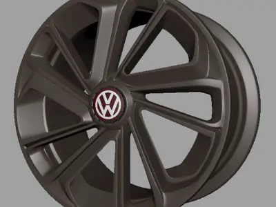 Volkswagen GTI Roadster  Rim 3D model