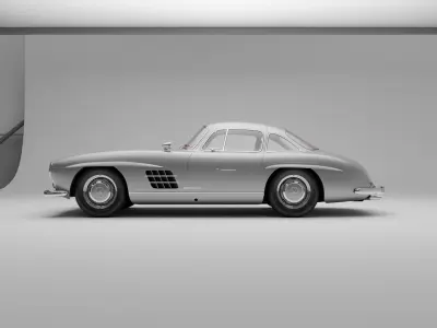 Mercedes Benz 300 SL Coupe 3D model