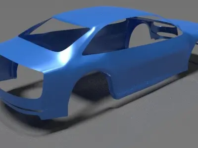 car body 3D model