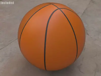 Basketball Ball 4K PBR 3D model