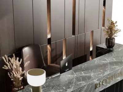 Reception - Office Furniture 83 3D model