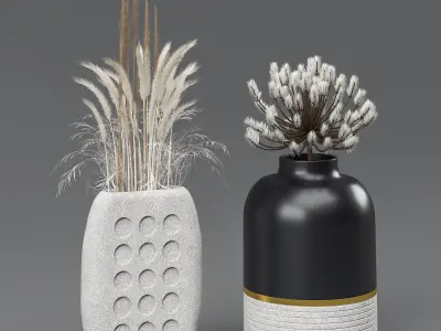 Luxter modeling-decorative set vol 4 3D model