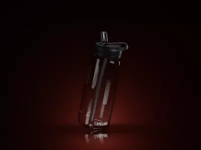 CamelBak Bottle Realistic 3D model with studio rendering 3D model