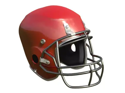 Football helmet 3D model get