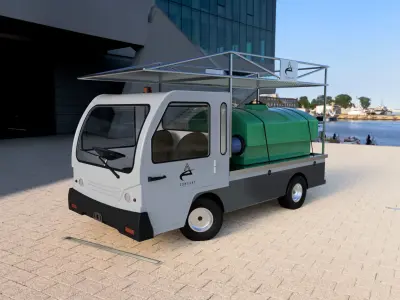 utility vehicle - Bigfoot 3000 multipurpose van 3D model