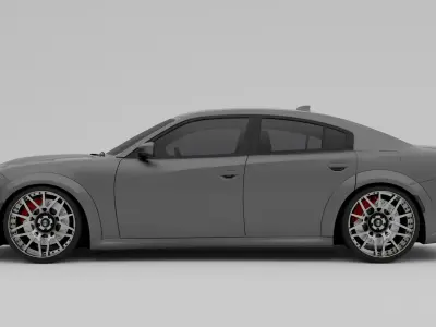 Dodge Charger SRT Hellcat 3D model