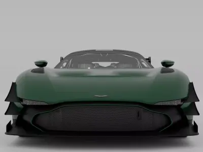 Aston Martin VULCAN 3D model by Flostudio