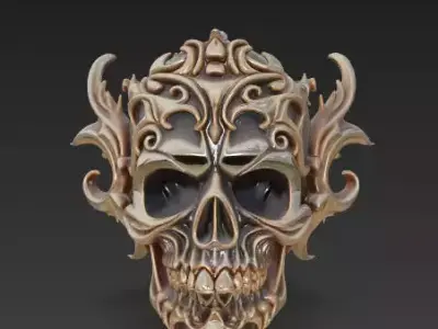 Fantasy-Realistic Skull 3D Models Collection -Busts Sculptures