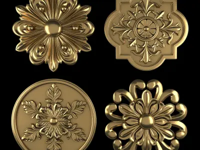 Rosettes 19 3D model