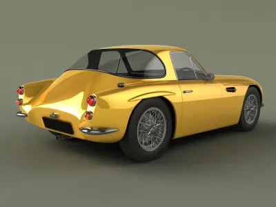 TVR Grantura Mk 2 3D model