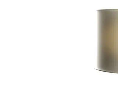 Metallic Glass Usb Table Lamp 3D model