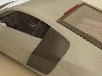Audi R8 2006 3D model