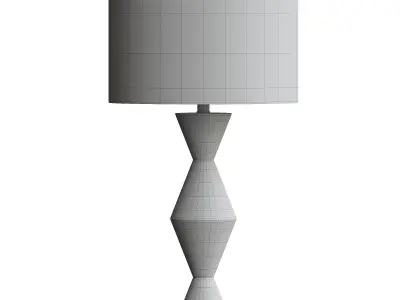Lighting Elka Modern Glam Luxury Table Lamp 3D model