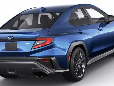Subaru WRX 2022 3D model