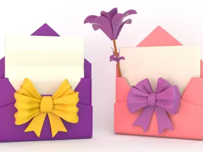 Mother Day Set 3D model