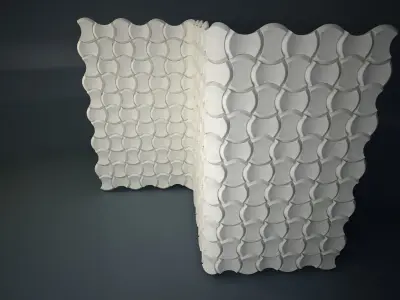 04 3DECOR PATTERN WALL Low-poly 3D model