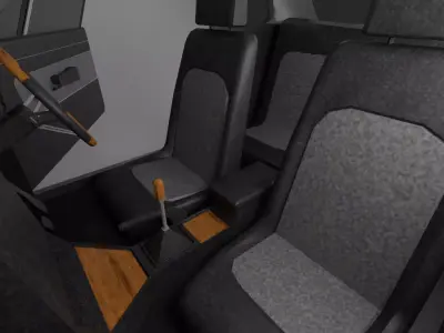 Nissan 2000 GT-R Lowpoly Fullpack Low-poly 3D model