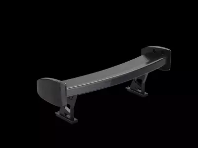 spoiler tuning part auto moto  3D model