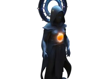 Mystical Beings Character Set 3D print model