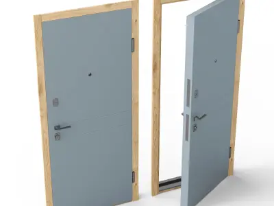 Neleas Door 3D model