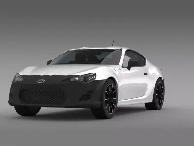 Toyota 86 RC 2012 3D model