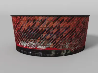 Coca Cola Arena UAE 3D model