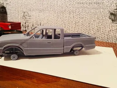 MAZDA B2000 Extended Cab 1986 3D print model
