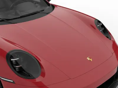 Porsche 911 Carrera GTS 2025 3d model 3D model