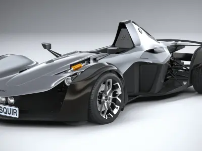BAC Mono 2020 3D model