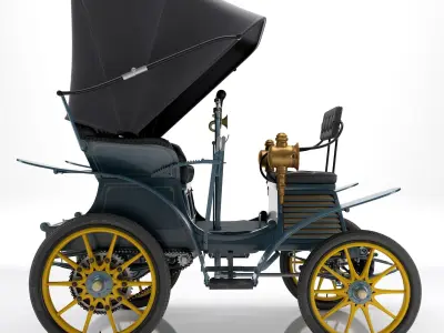 Fiat 3-5 HP 1899 3D model