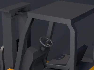 Forklift Free 3D model