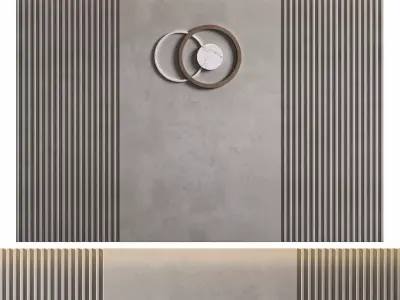 Panel  3D model 6