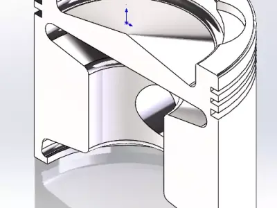 Piston Head 3D print model