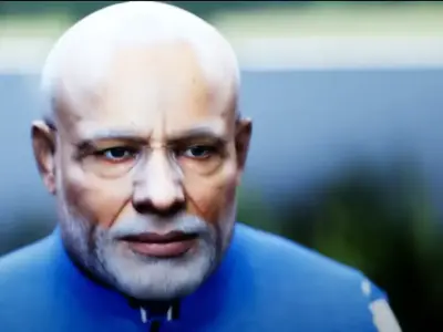 President Mod of India 3D Unreal Engine 4-coolgames 3D model