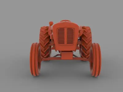 Tractor 1R 3D print model
