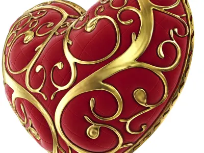 Intricate Heart 3D model