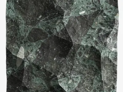 122-RockPanel marble wall art 3D model