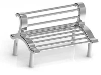 Park Seating Bench 3D print model