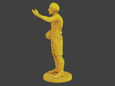 Soccer Player SP 030 3D print model