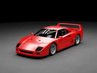 Ferrari Pack 11 CARS 3D model