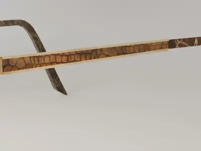 SunGlasses Low Poly Game ready Model Retro sunglasses model Low-poly 3D model