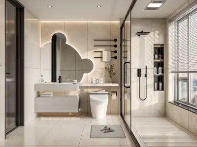Bathroom  9 3D model