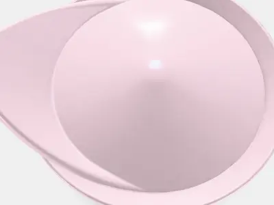 FARGKLAR Oven-serving dish with lid 2 Low-poly 3D model