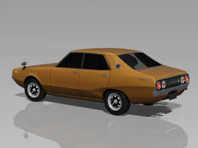 Nissan skyline gc110 3D model