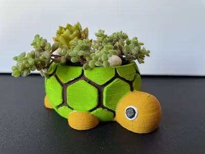 Lonesome George - The Tortoise planter 3D print model