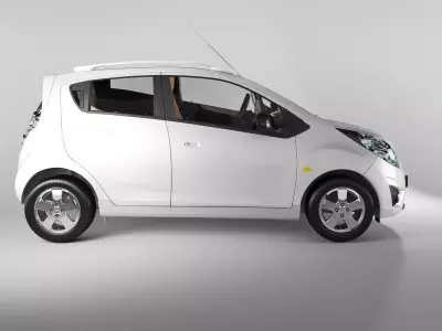 spark chevrolet - chevrolet Low-poly 3D model