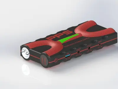 Portable Jump Starter 3D model