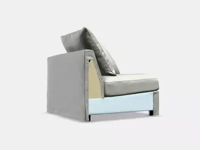 GRONLID Cover for corner section 2 3D model